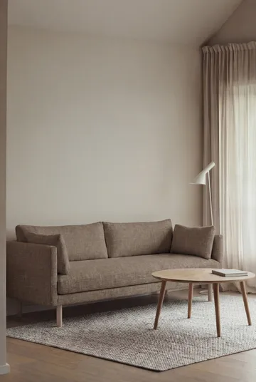 Linnevik sohva - Same Mole 6674-valkoöljytty tammi, 3-sits - 1898