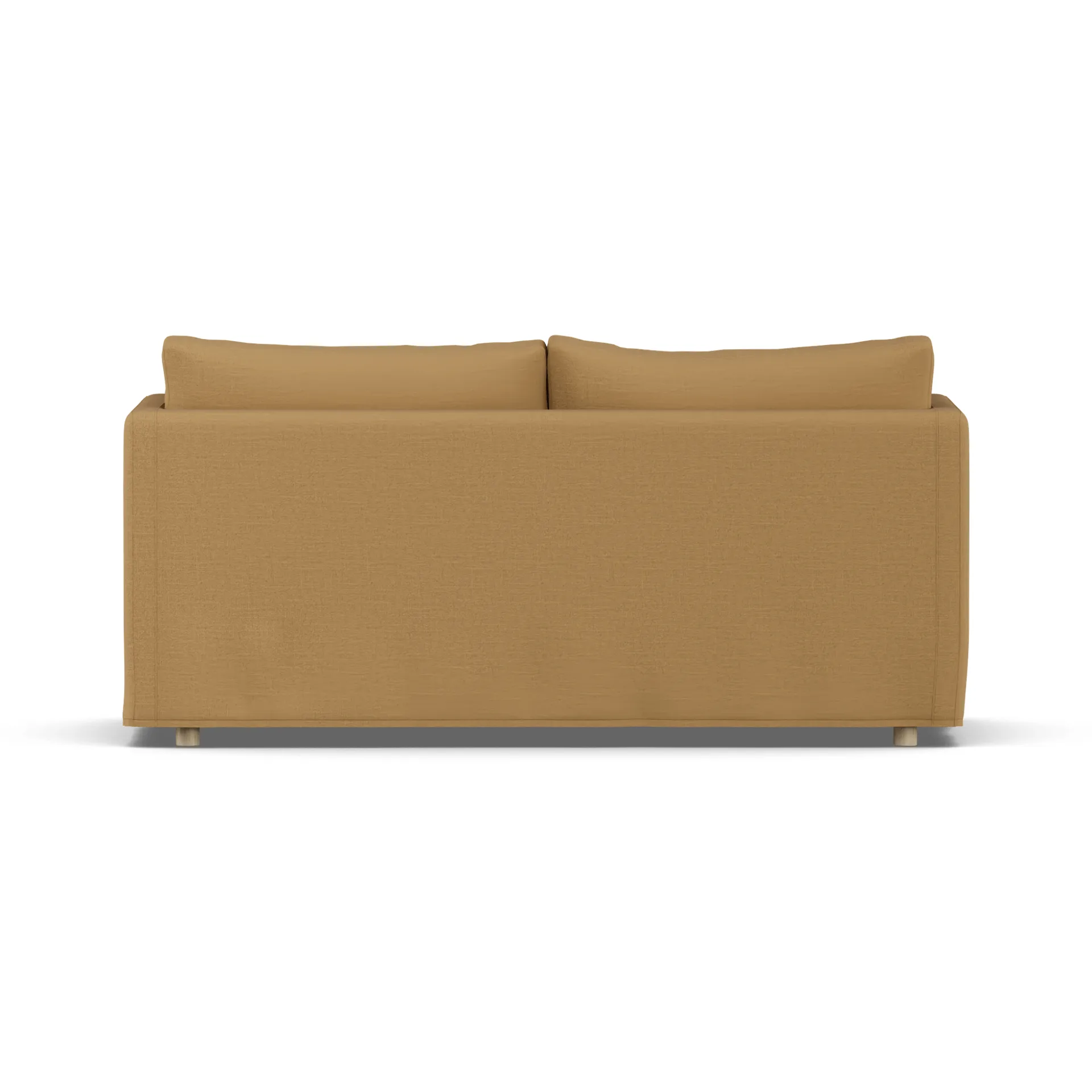 Linnevik sohva, Same Ochre 6676-valkoöljytty tammi, 2-sits, helmahameella 1898
