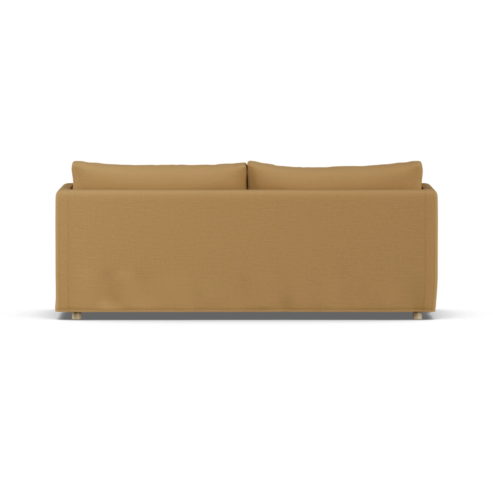 Linnevik sohva, Same Ochre 6676-valkoöljytty tammi, 3-sits, helmahameella 1898