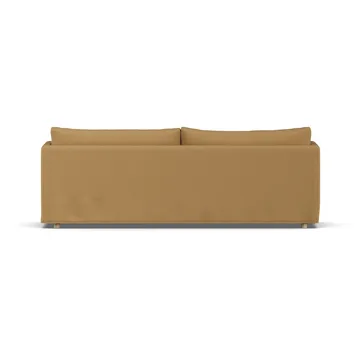 Linnevik sohva - Same Ochre 6676-valkoöljytty tammi, 4-sits, helmahameella - 1898