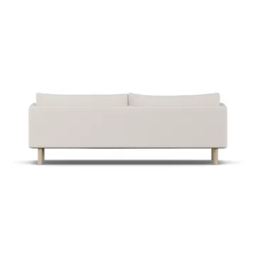Linnevik sohva - Same Off White 6671-valkoöljytty tammi, 4-istuttava, ilman helmahametta - 1898