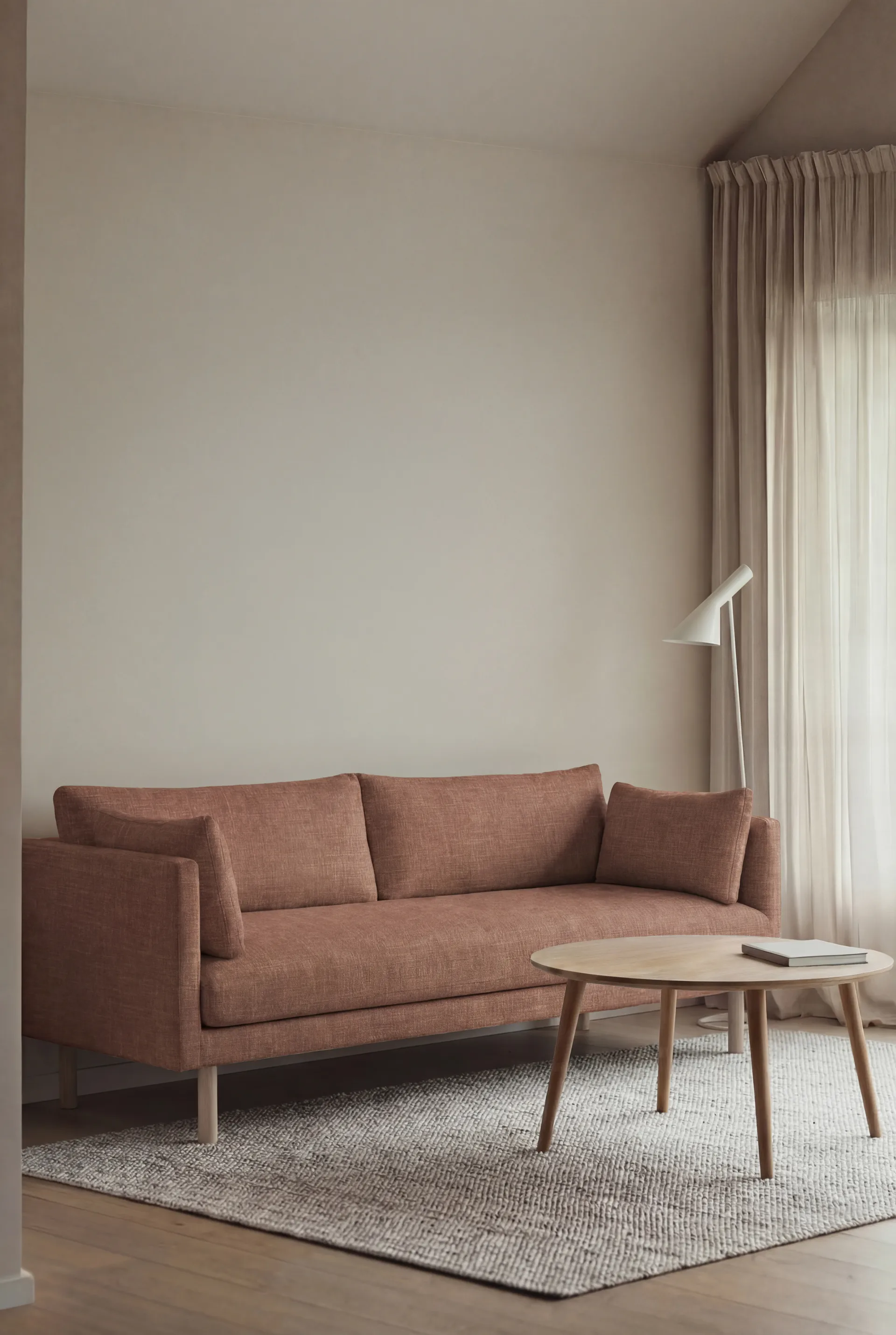 Linnevik sohva, Same Rust 6675-valkoöljytty tammi, 3-sits 1898