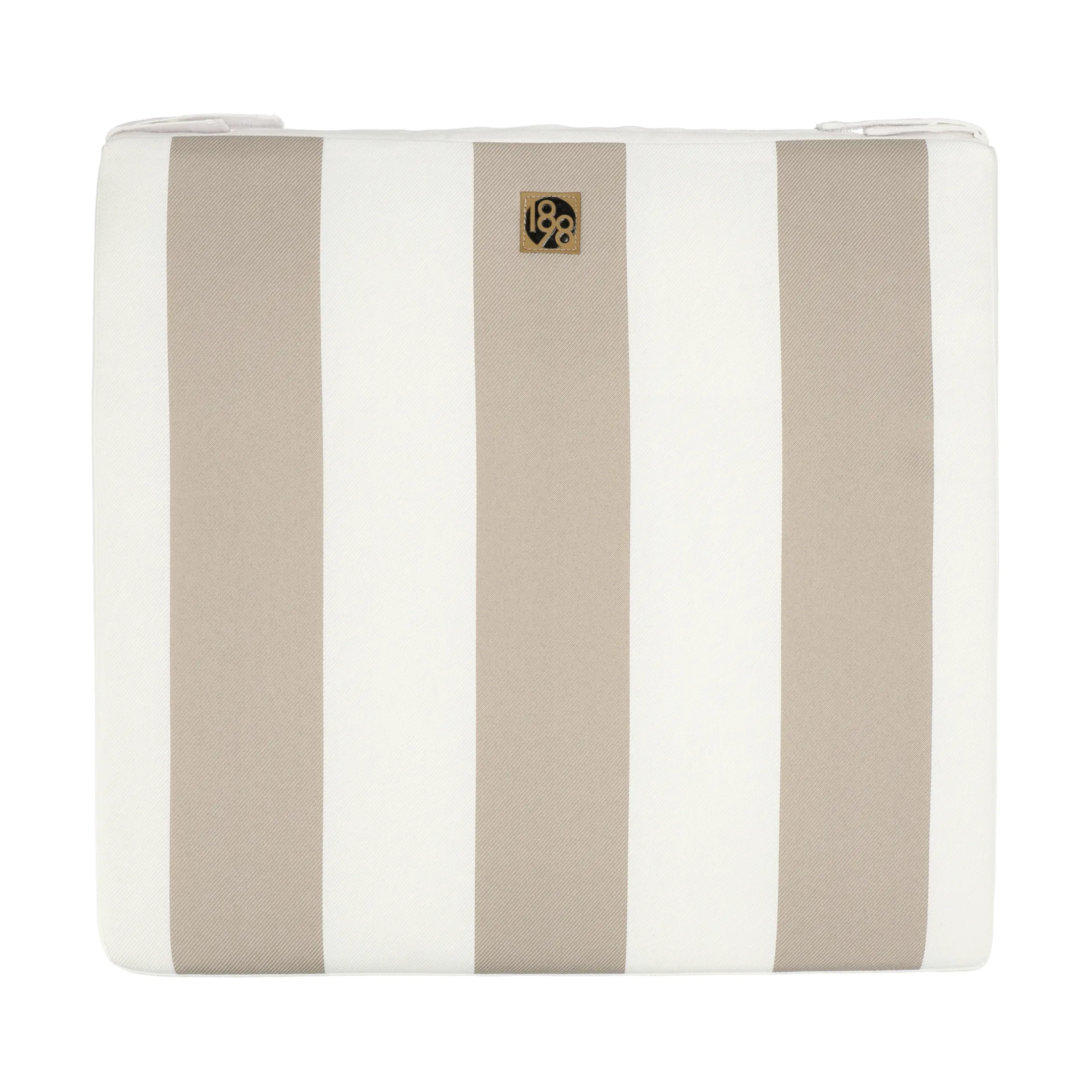 Lunda tyyny 42x45 cm, Taupe striped 1898