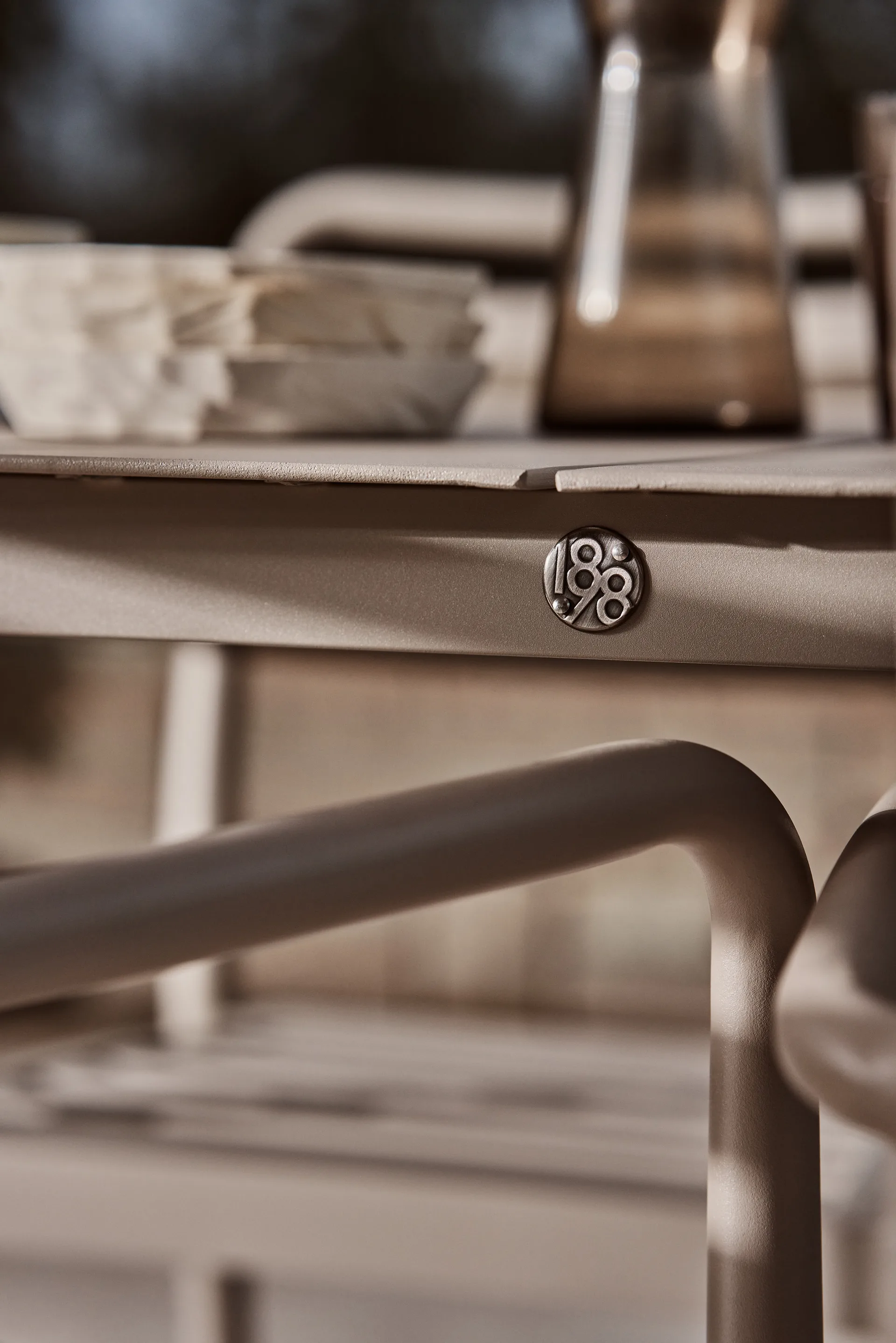 Marsala ruokapöytä, Taupe, 152x90 cm 1898