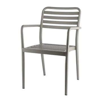 Messina käsinojallinen tuoli - Taupe - 1898