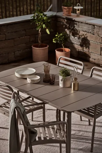 Messina käsinojallinen tuoli - Taupe - 1898