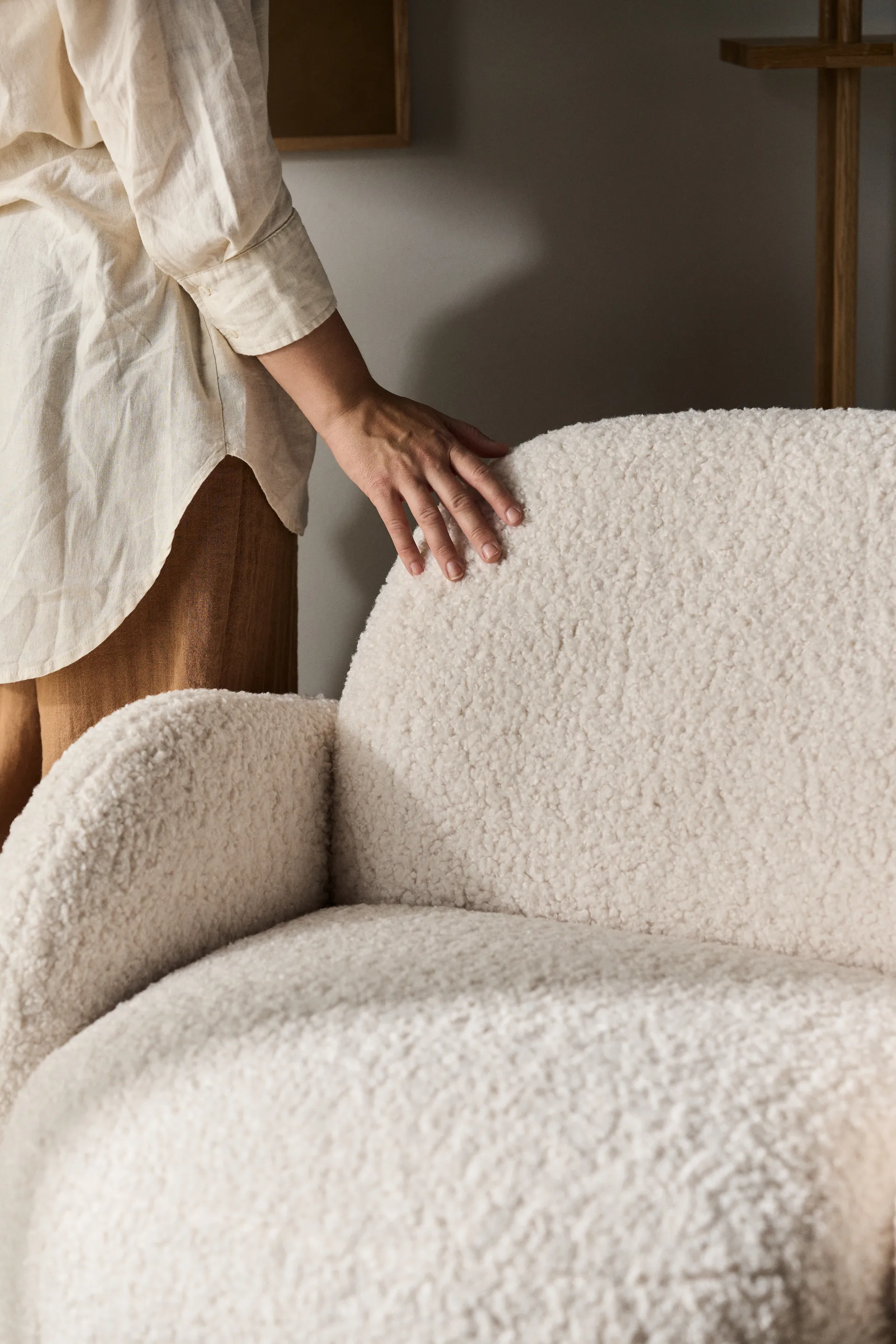 Mo nojatuoli kääntyvällä toiminnolla, Glore White 1243 1898