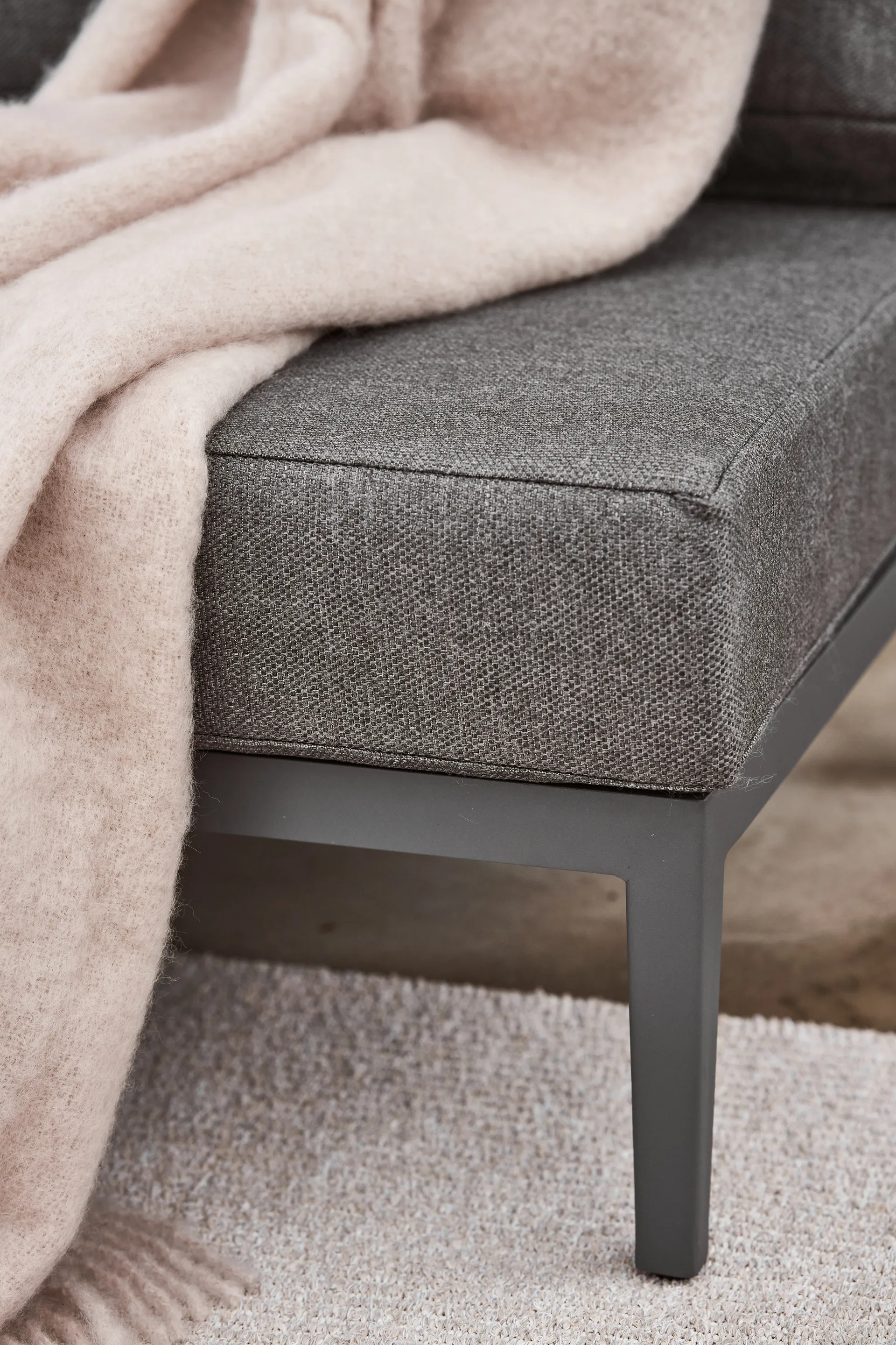 Santander moduulisohva keskimoduuli, Harmaa 1898