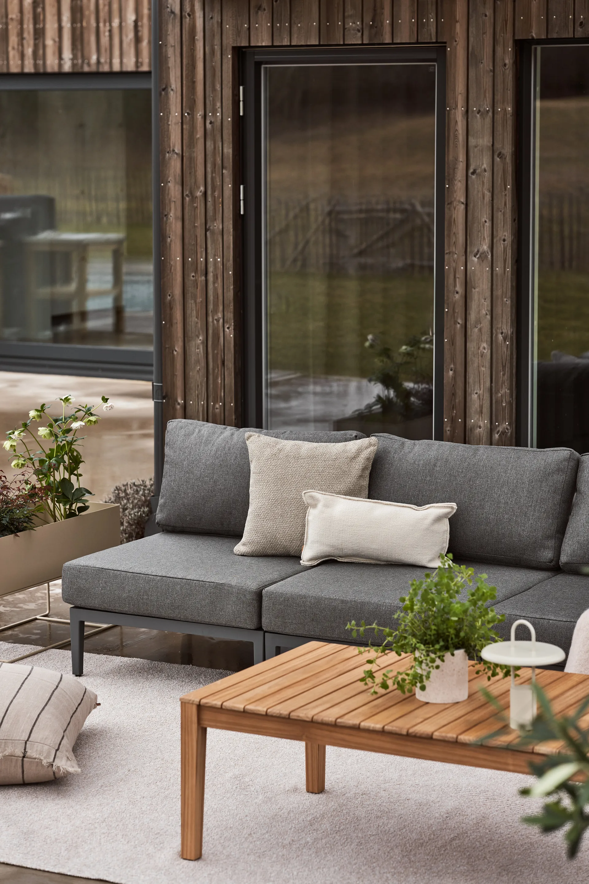 Santander moduulisohva keskimoduuli, Harmaa 1898