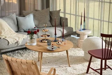 Sjövik sohva - Bern Beige 0341-valkoöljytty tammi, 3-sits - 1898