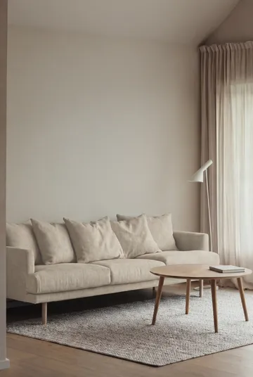 Sjövik sohva - Same Beige 6670-valkoöljytty tammi, 3,5-sits - 1898