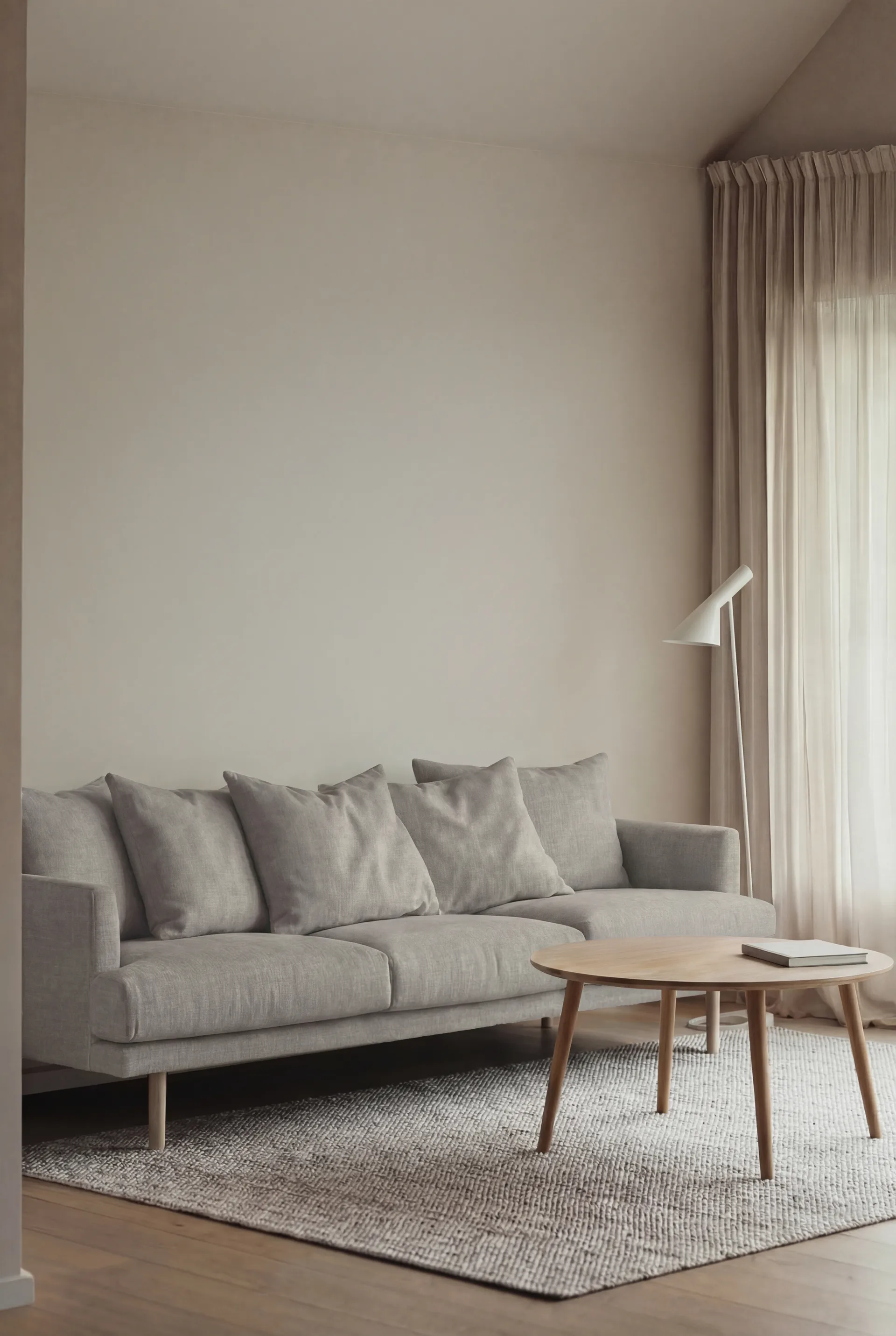 Sjövik sohva, Same Grey 6673-valkoöljytty tammi, 3,5-sits 1898