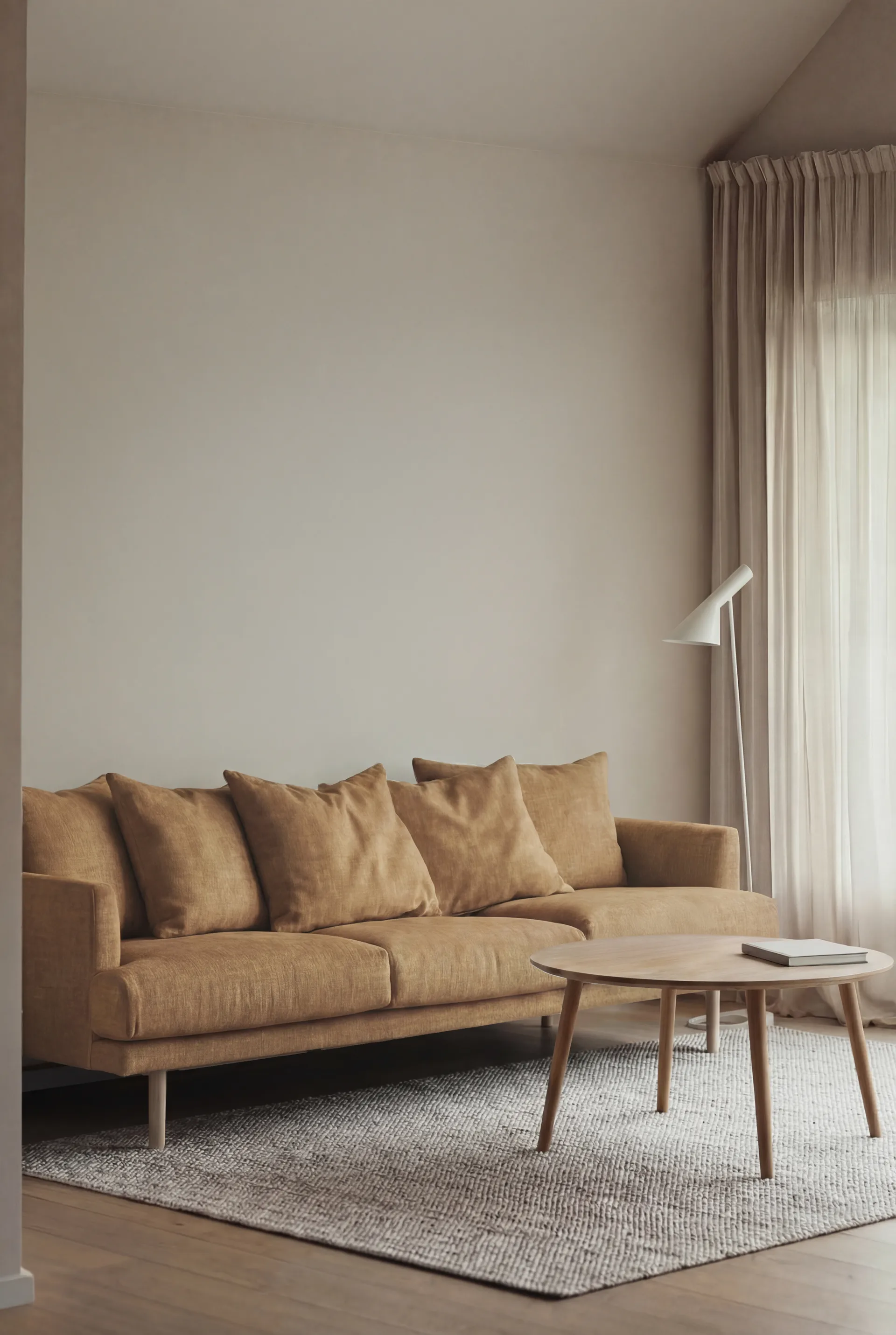 Sjövik sohva, Same Ochre 6676-valkoöljytty tammi, 3,5-sits 1898