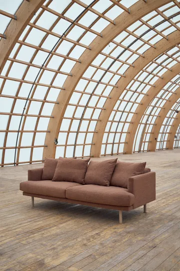 Sjövik sohva - Same Rust 6675-valkoöljytty tammi, 3-sits - 1898