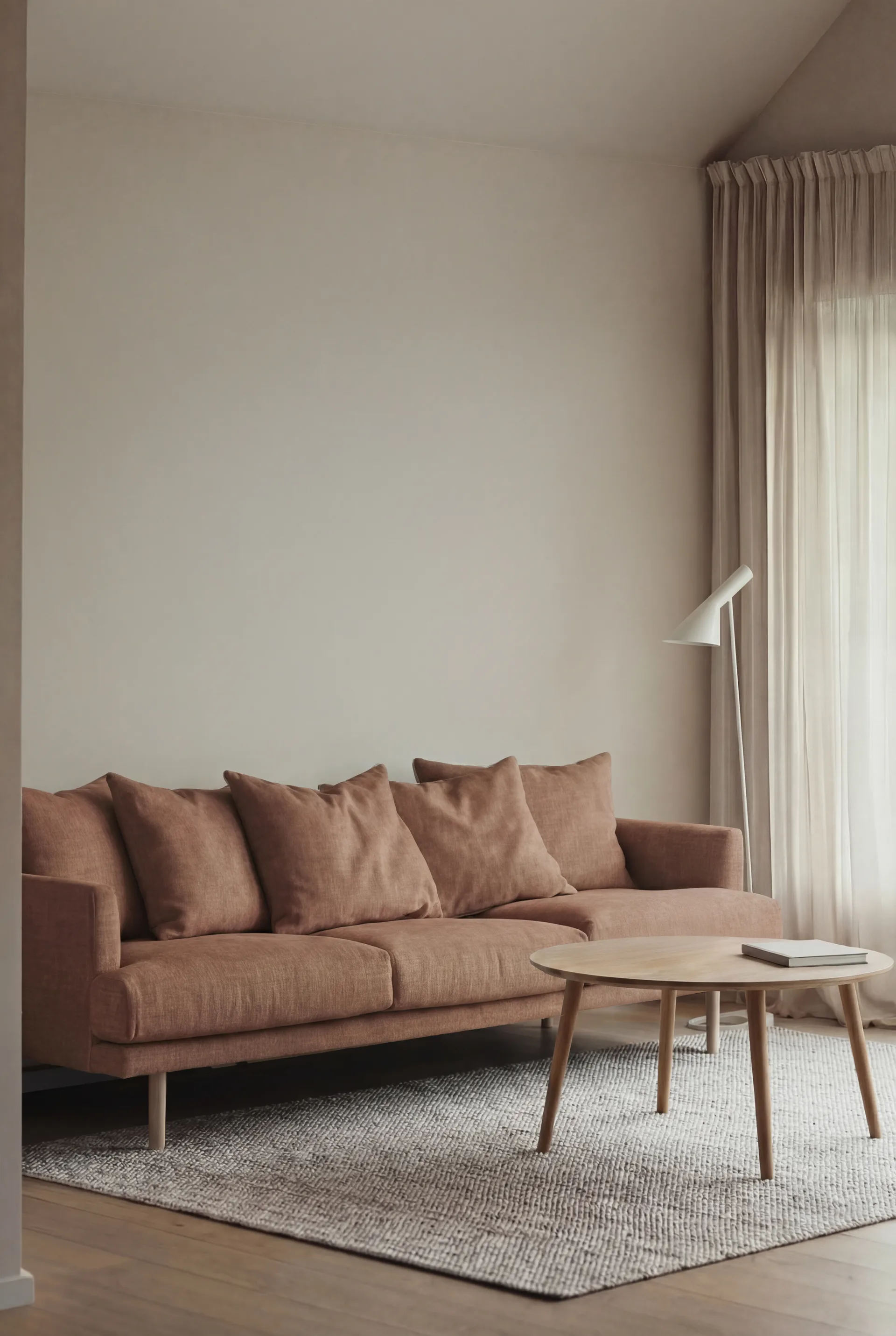 Sjövik sohva, Same Rust 6675-valkoöljytty tammi, 3,5-sits 1898