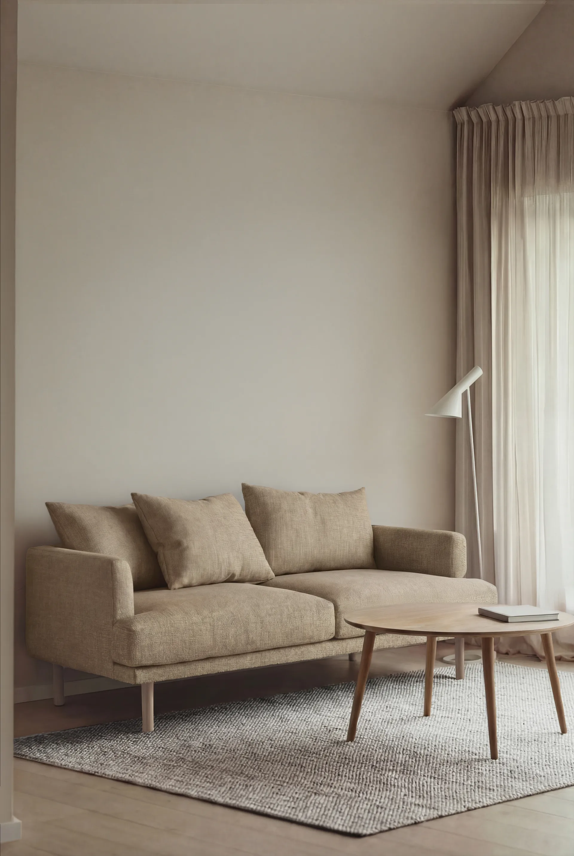 Sjövik sohva, Same Sand 6672-valkoöljytty tammi, 2,5-sits 1898