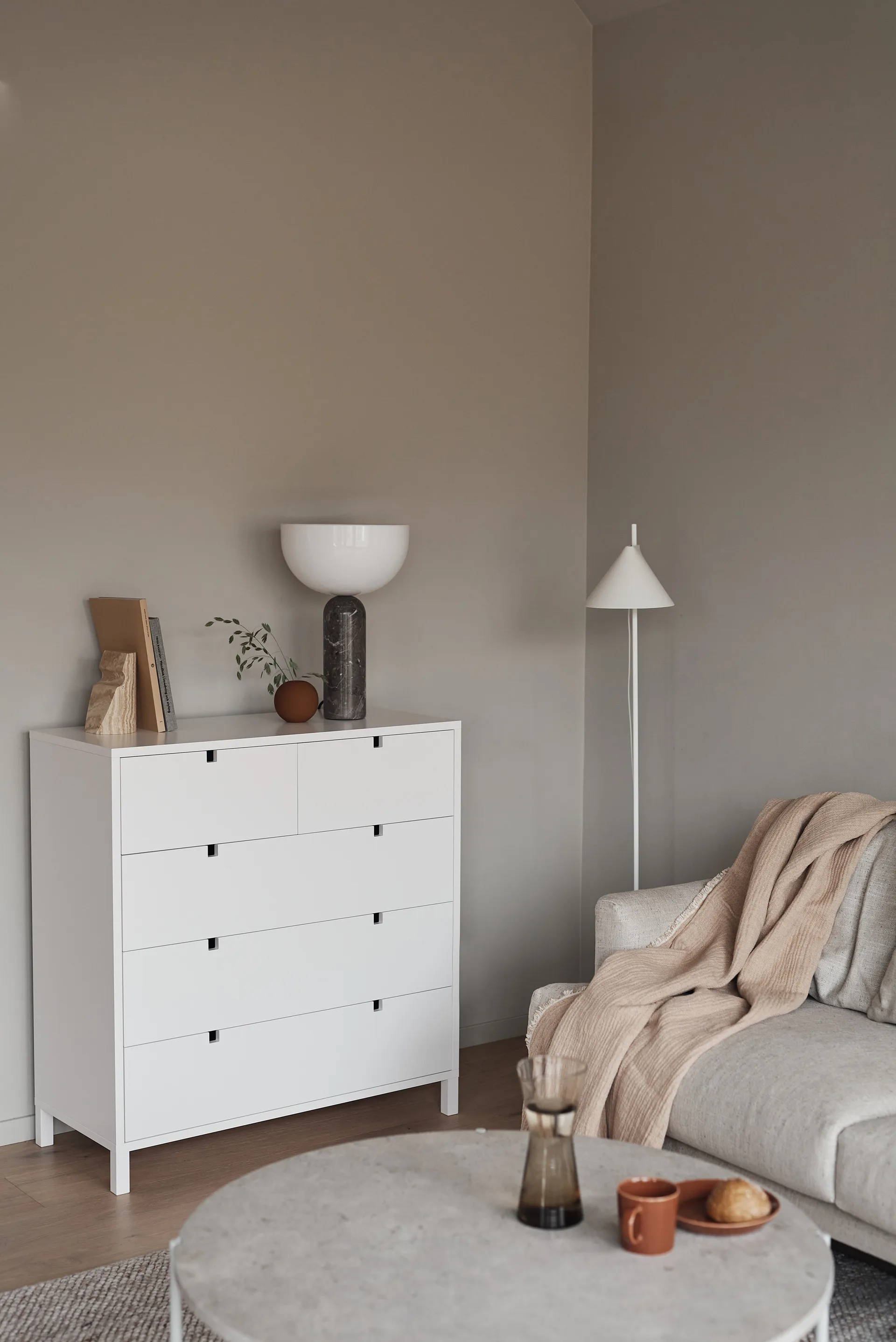 Square lipasto 2+3 laatikkoa, Valkoinen 1898