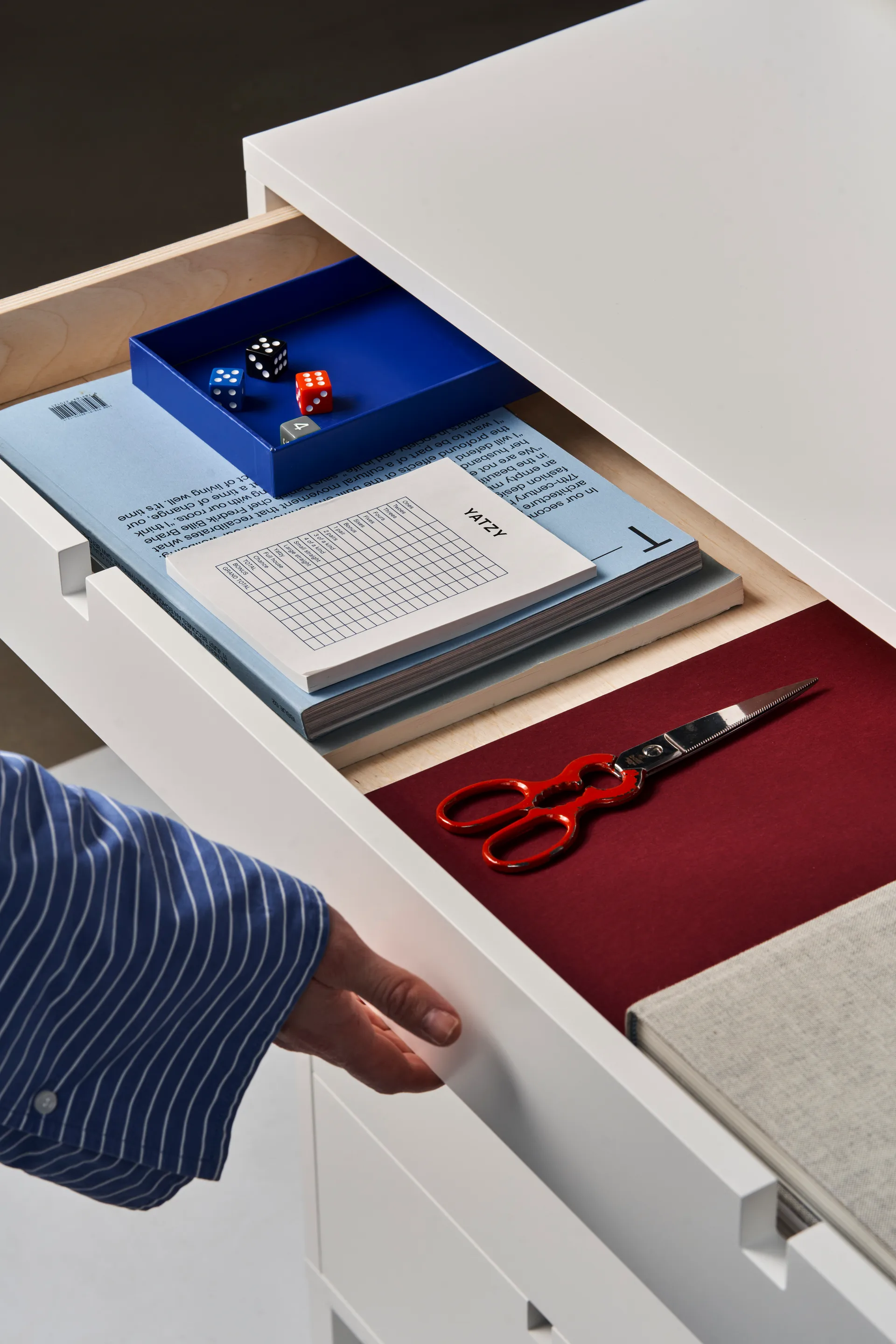 Square lipasto 5 laatikkoa, Valkoinen 1898