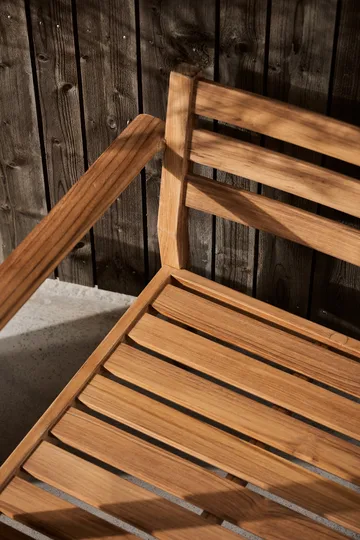 Stockaryd lounge-nojatuoli tiikki/beige - 1898