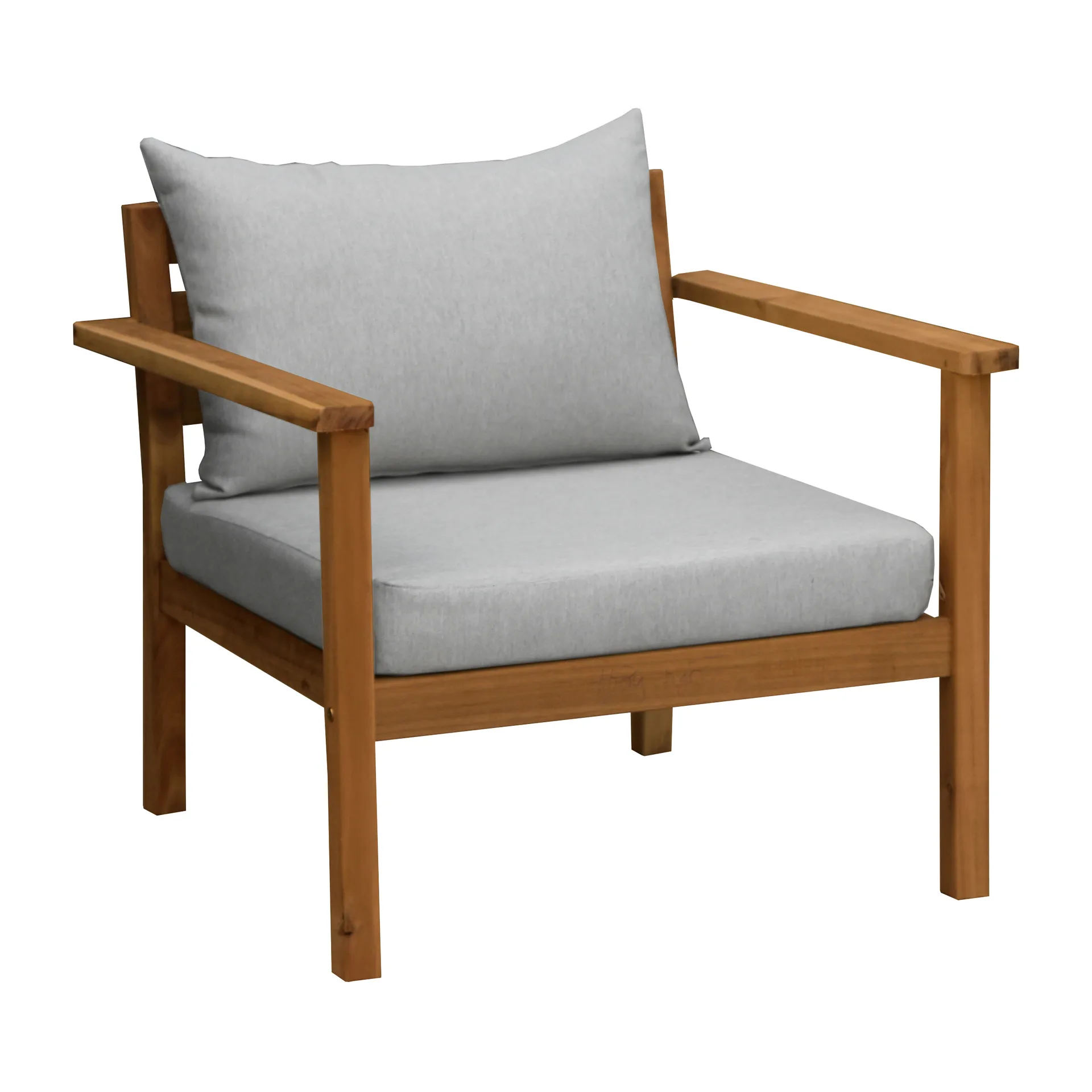 Stockaryd lounge-nojatuoli tiikki/light grey,  1898