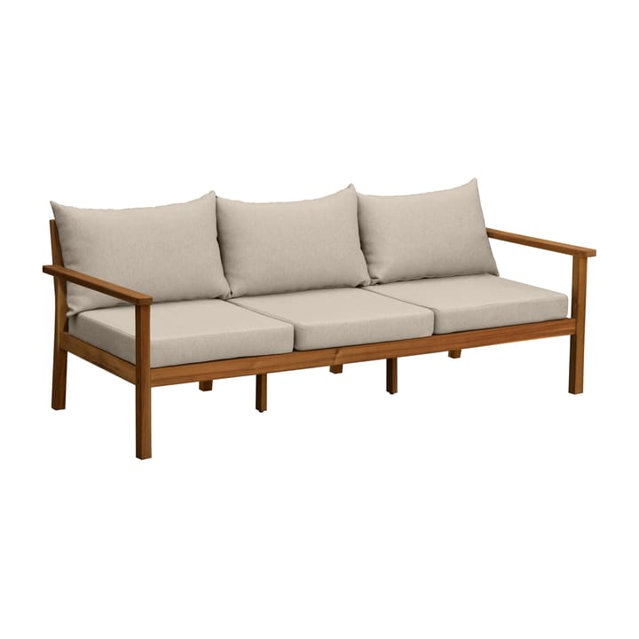 Stockaryd sohva 3-istuttava tiikki/beige - undefined - 1898
