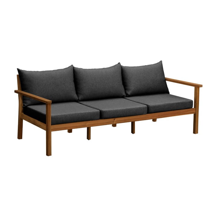 Stockaryd sohva 3-istuttava tiikki/dark grey - undefined - 1898