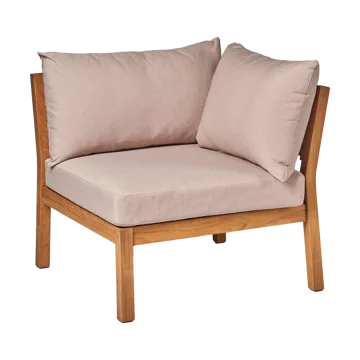 Stockaryd sohvamoduuli kulmaosa teak/beige - 1898