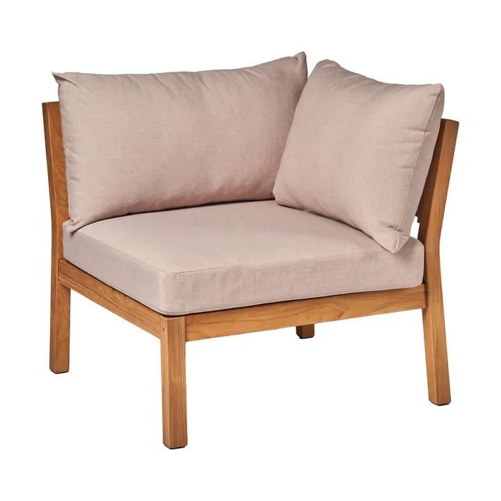 Stockaryd sohvamoduuli kulmaosa teak/beige - 1898