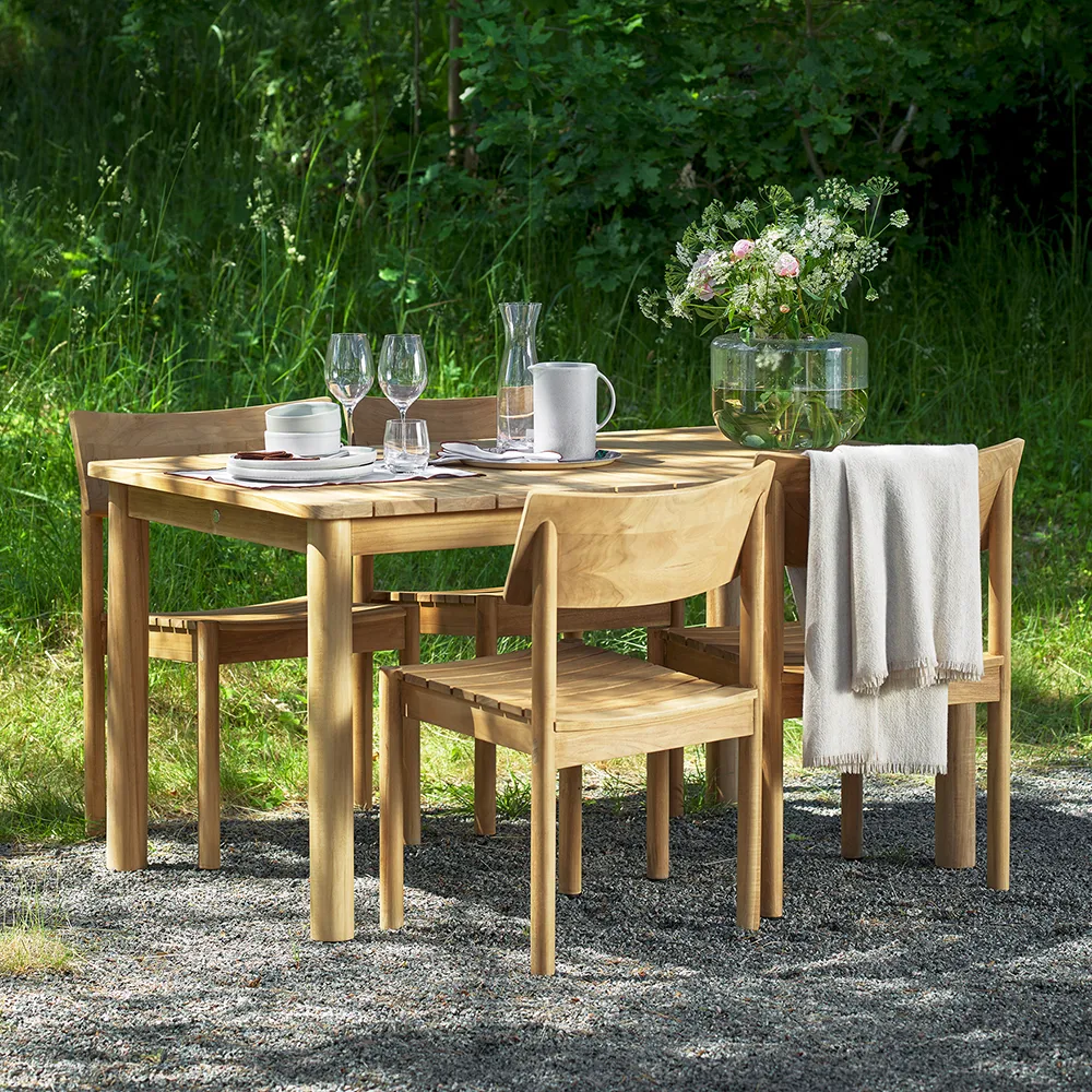 Strå tuoli, Teak 1898