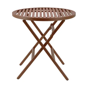 Verona kahvipöytä - Poltettu punainen, Ø72 cm - 1898