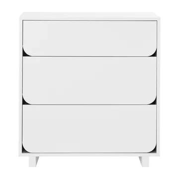 Vidja lipasto matala 3 laatikkoa - Valkoinen - 1898