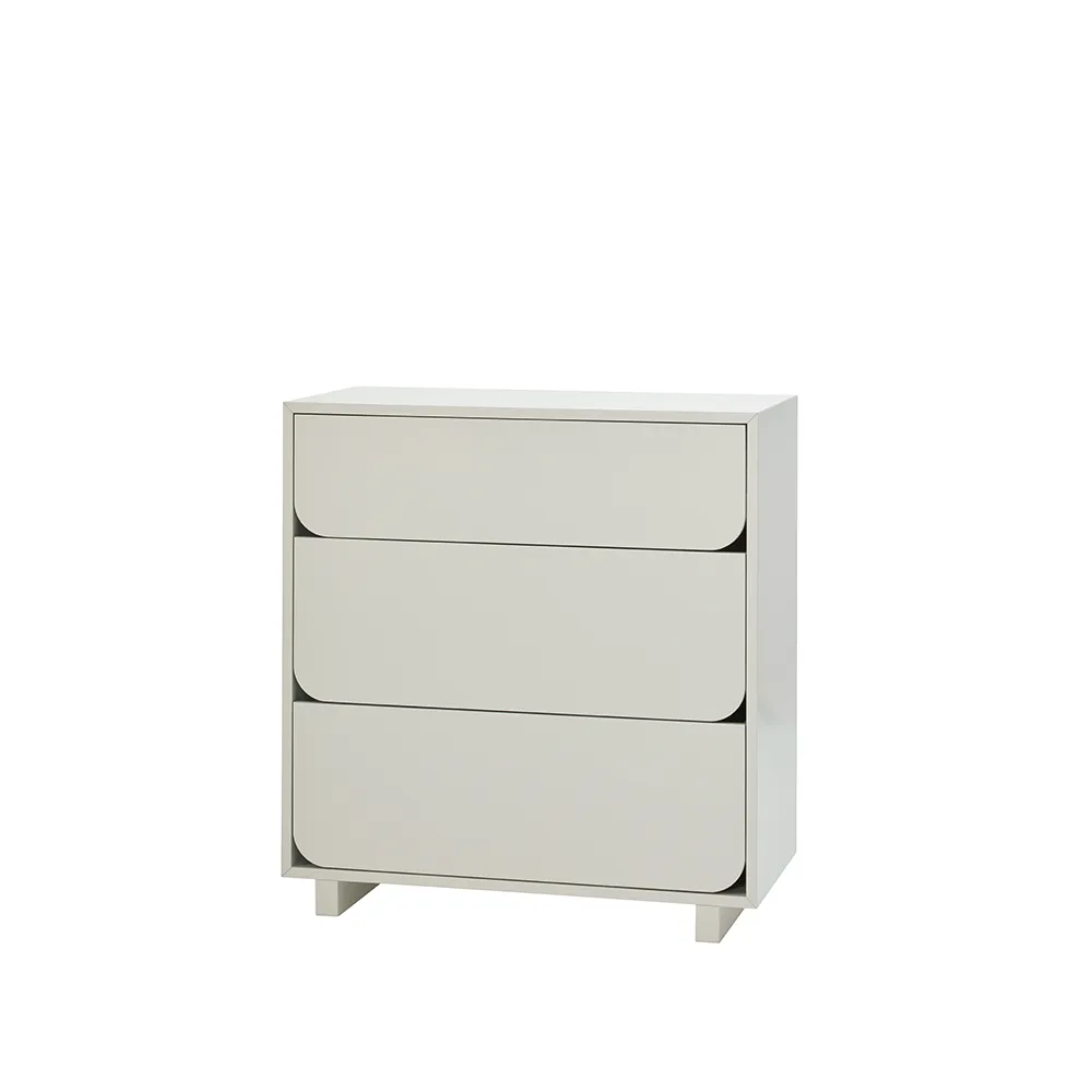 Vidja matala lipasto, Hiekka, 3 laatikkoa 1898