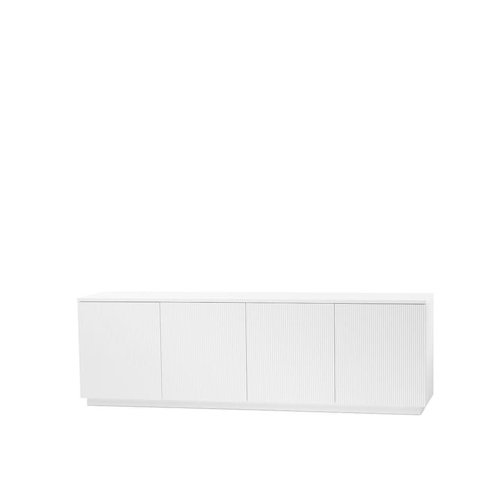 Beam sivupöytä - Valkoinen lakka, valkoinen kanta - A2