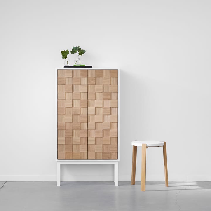 Collect 2016 -kaappi, Valkoöljytty tammi-valkoinen A2