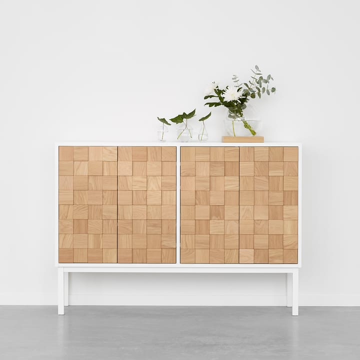 Collect 2016 matala kaappi, Valkoöljytty tammi-valkoinen A2