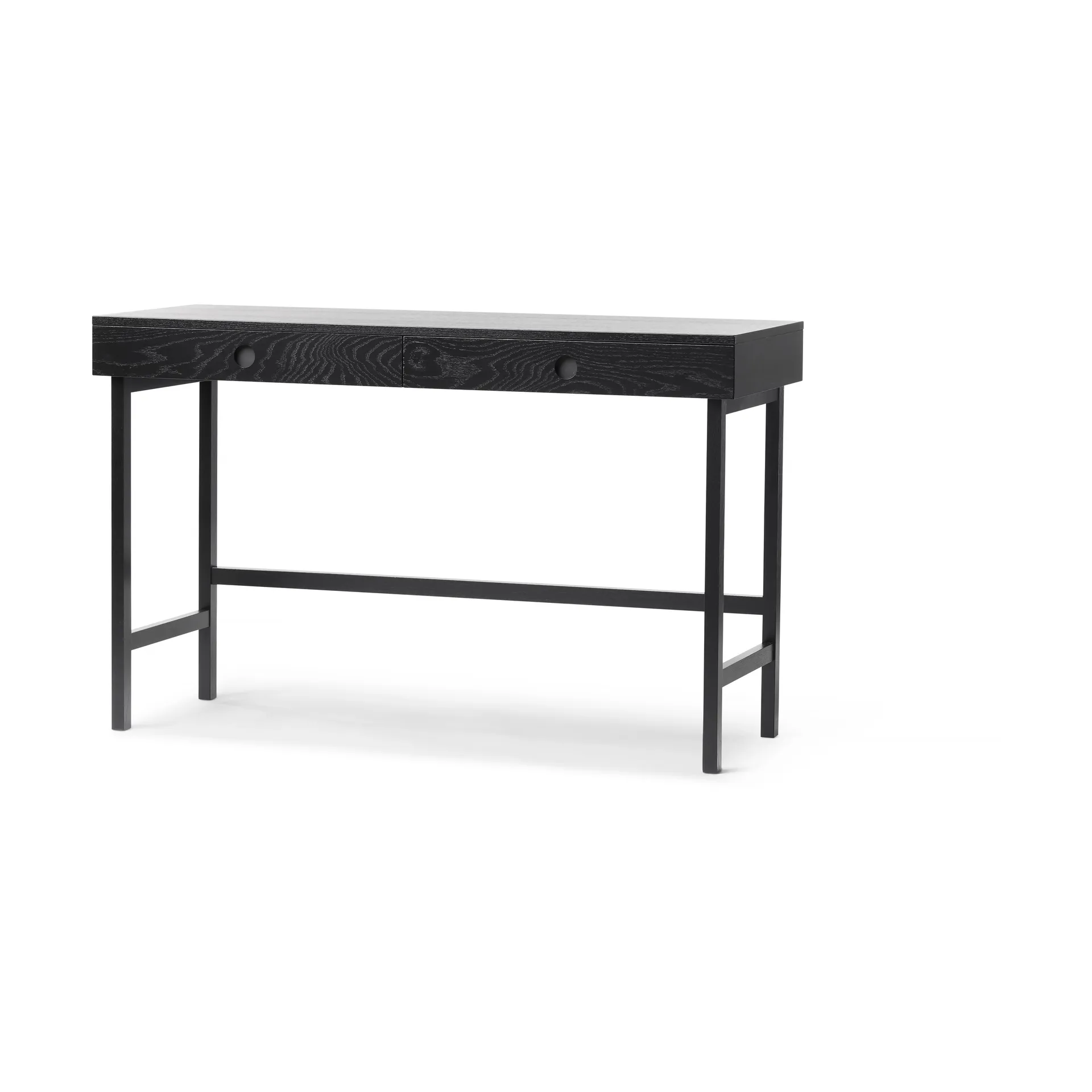 A2 Mind työpöytä Mustaksi petsattu tammi, 118×74×44 cm