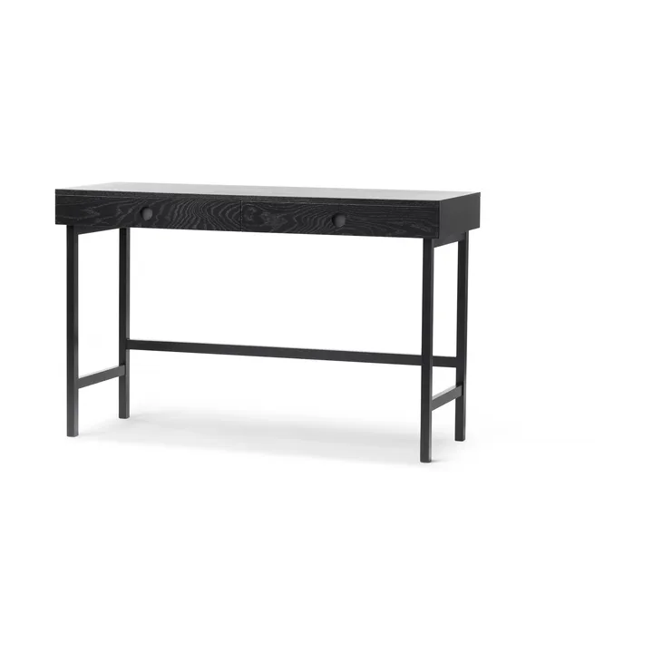 Mind työpöytä - Mustaksi petsattu tammi, 118×74×44 cm - A2