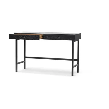 Mind työpöytä - Mustaksi petsattu tammi, 118×74×44 cm - A2