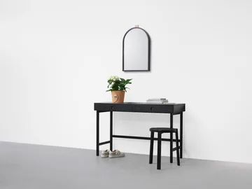 Mind työpöytä - Mustaksi petsattu tammi, 118×74×44 cm - A2