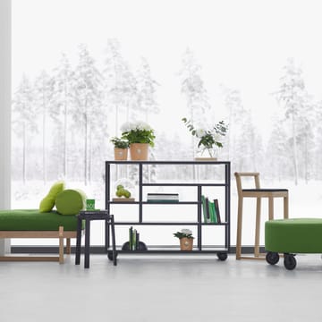 Show hylly - Mustaksi petsattu tammi - A2