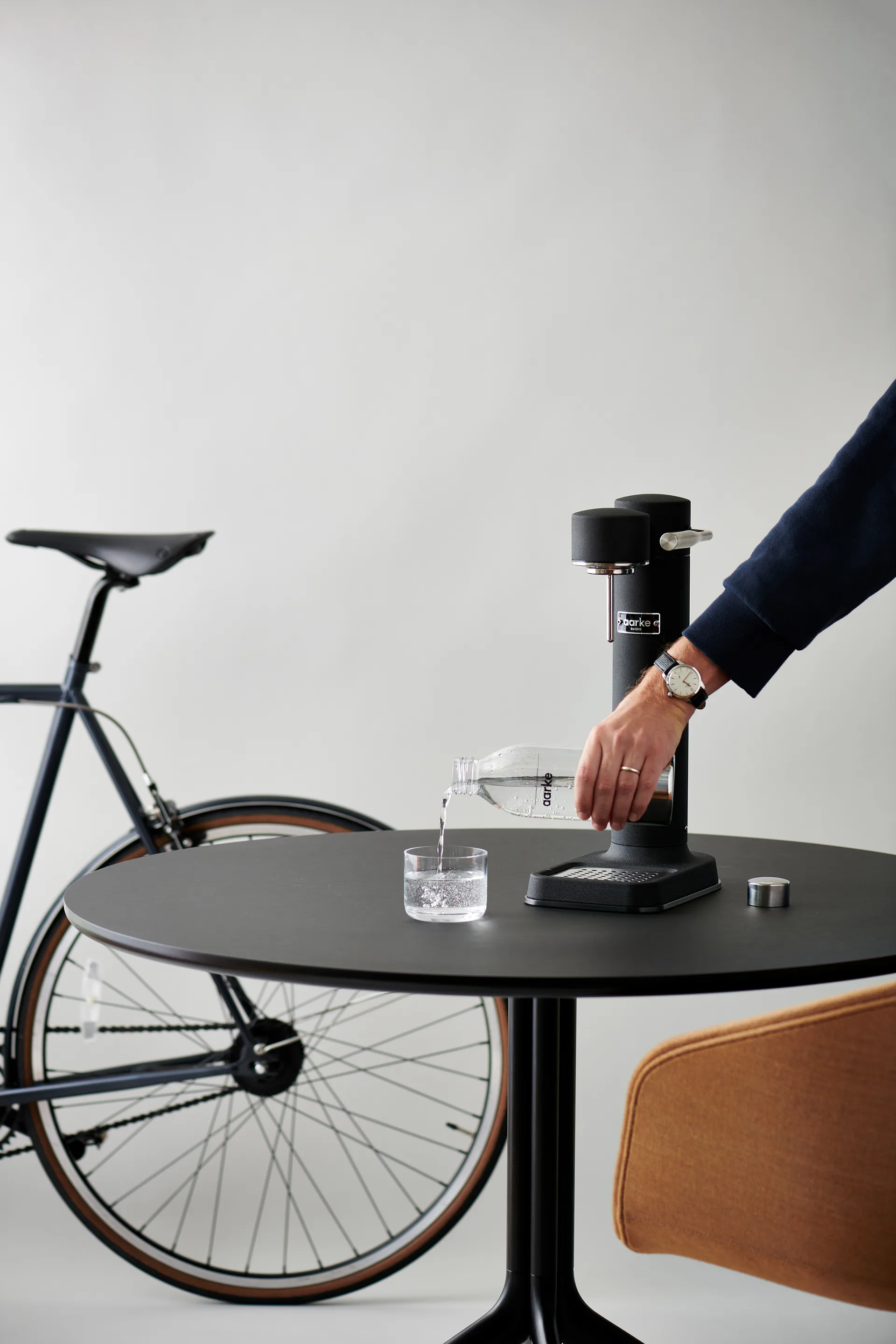 Aarke PET vesipullo 65 cl, Kirkas-ruostumaton teräs Aarke