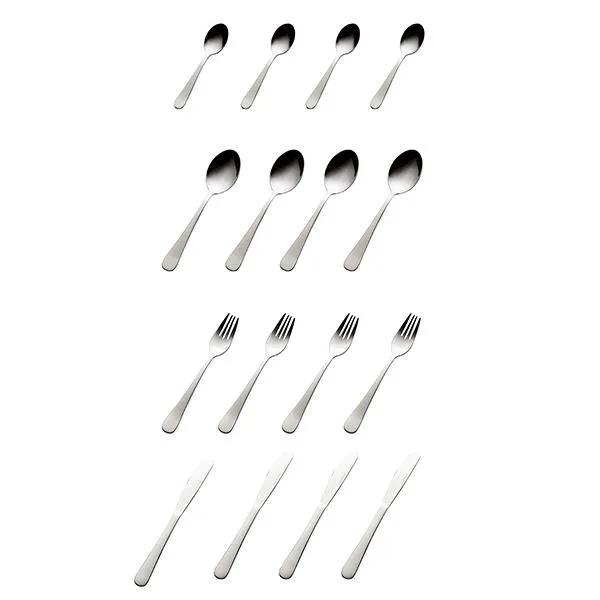 Atelier aterinsetti, 16 osaa ruostumatonta terästä Aida