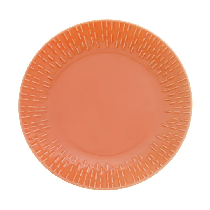Confetti lautanen - Apricot, Ø21 cm - Aida