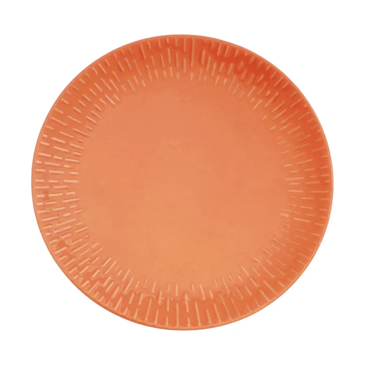 Confetti lautanen - Apricot, Ø27,5 cm - Aida