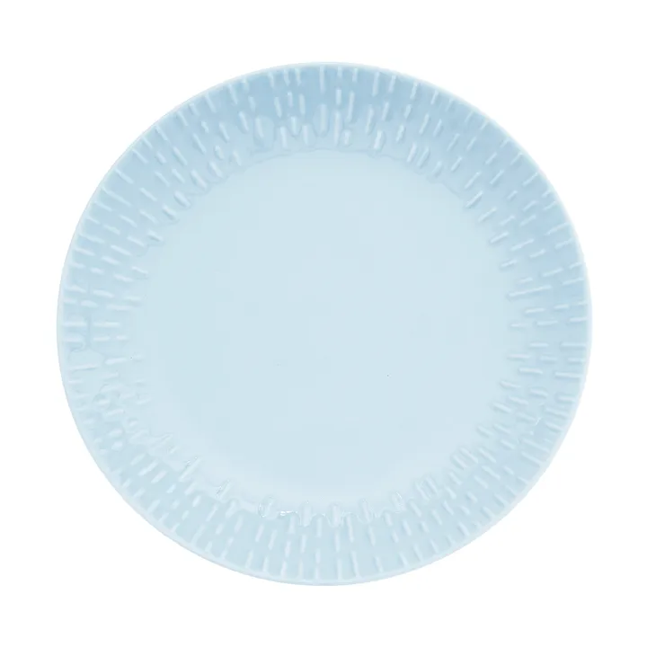 Confetti lautanen - Aqua, Ø21 cm - Aida