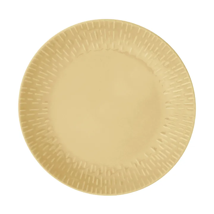 Confetti lautanen - Mustard, Ø24 cm - Aida
