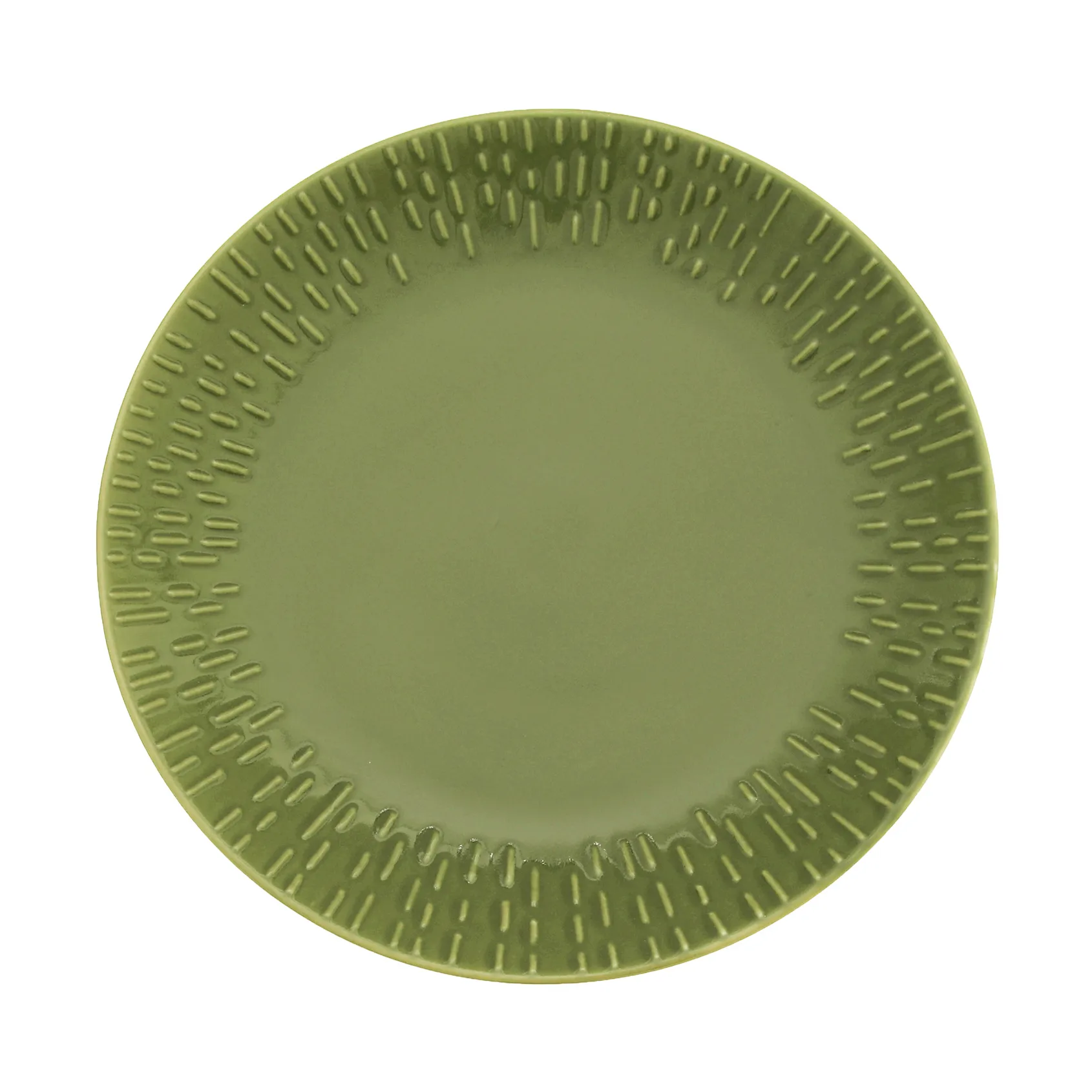 Confetti lautanen, Olive, Ø21 cm Aida