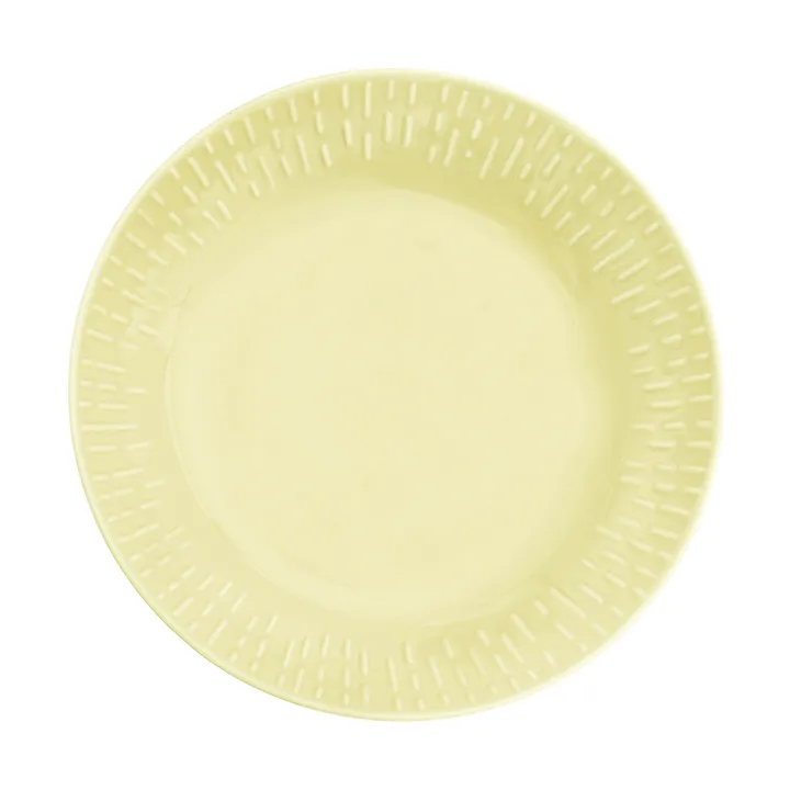 Confetti pastalautanen - Lemon, Ø23 cm - Aida