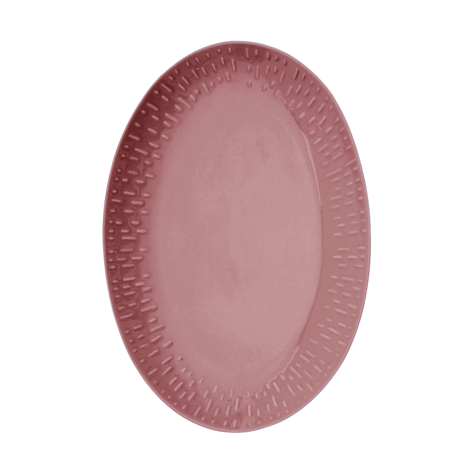 Confetti soikea vati, Bordeaux, 25,5×36 cm Aida