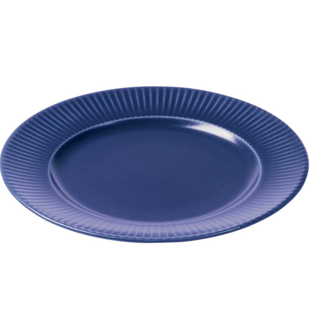 Aida Groovy lautanen 27 cm Sininen | Skandinaavinen Sisustus | Ruokalautaset | Sininen